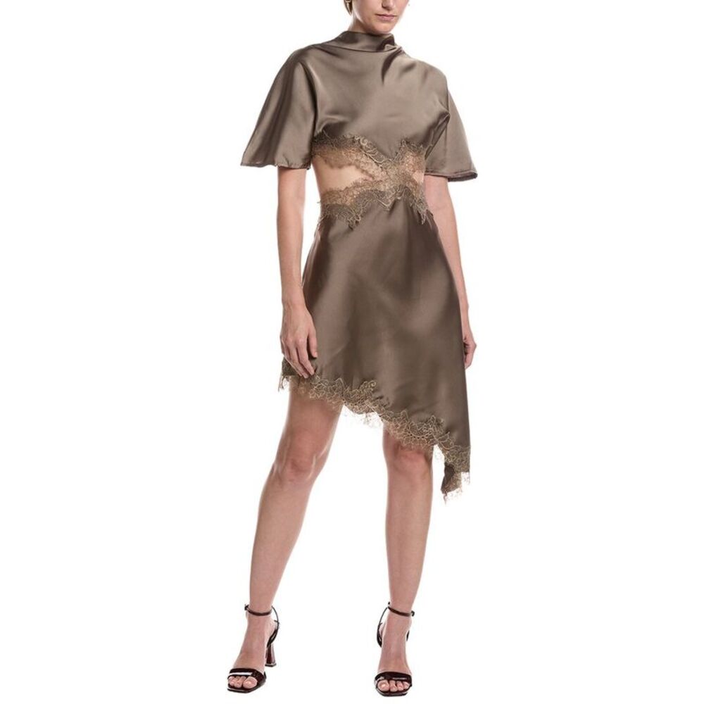 Moonsea Womens  Cocktail Dress, Brown